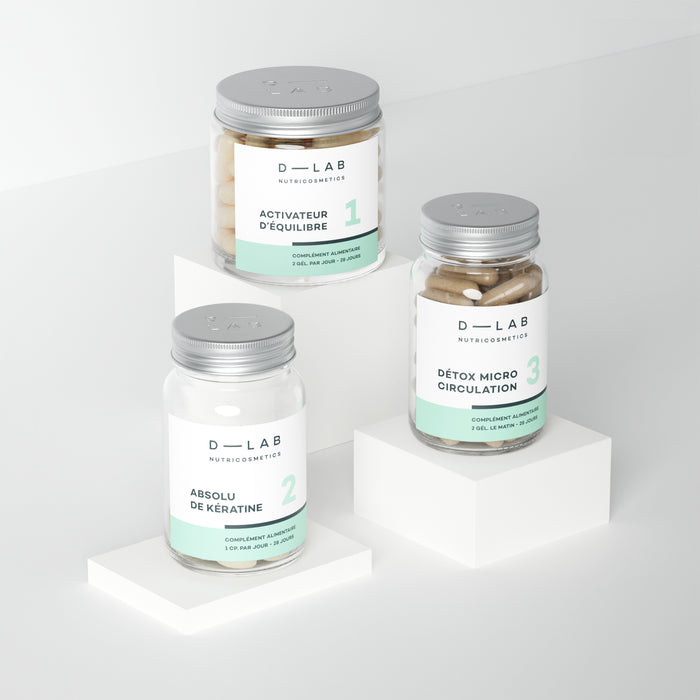 Routine per la Crescita dei Capelli - ASTUCCIO MULTILINGUE