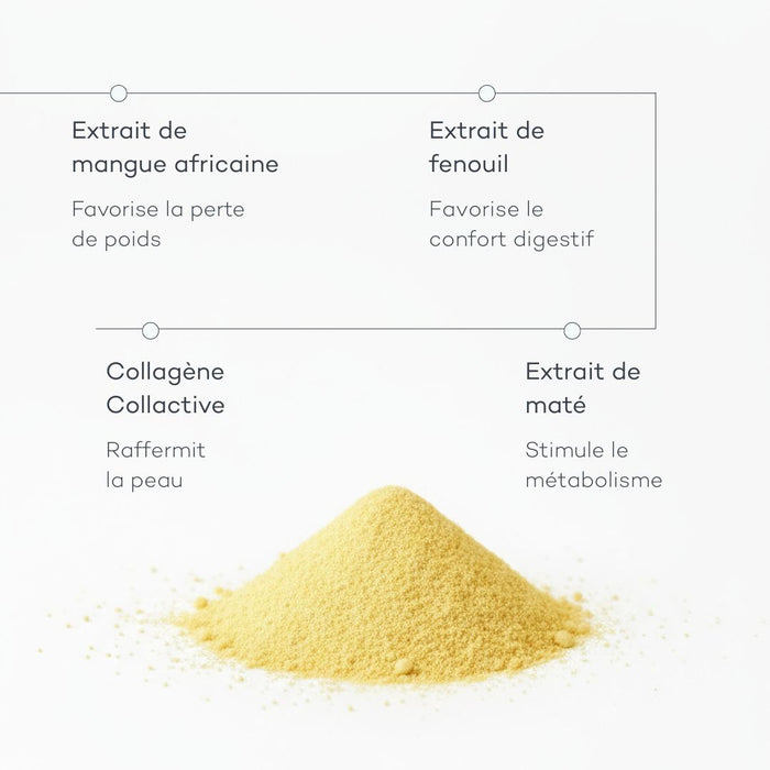 Pro-Collagene Ventre-Piatto Mango