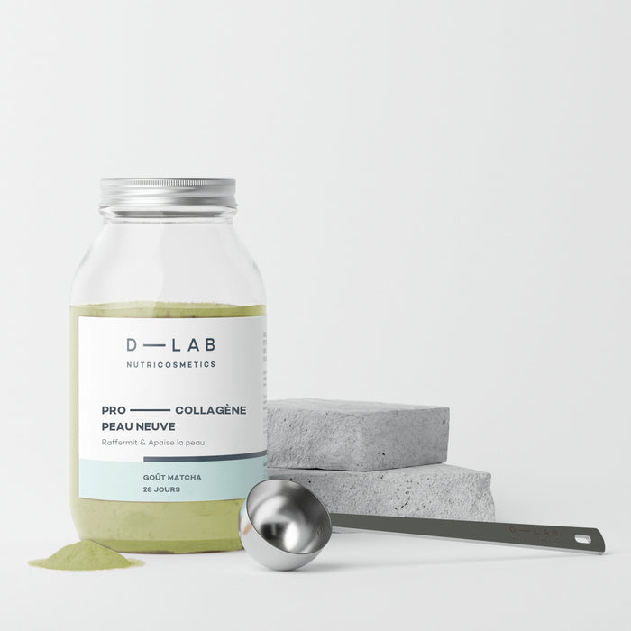 Pro-Collagène Matcha et cuillère doseuse
