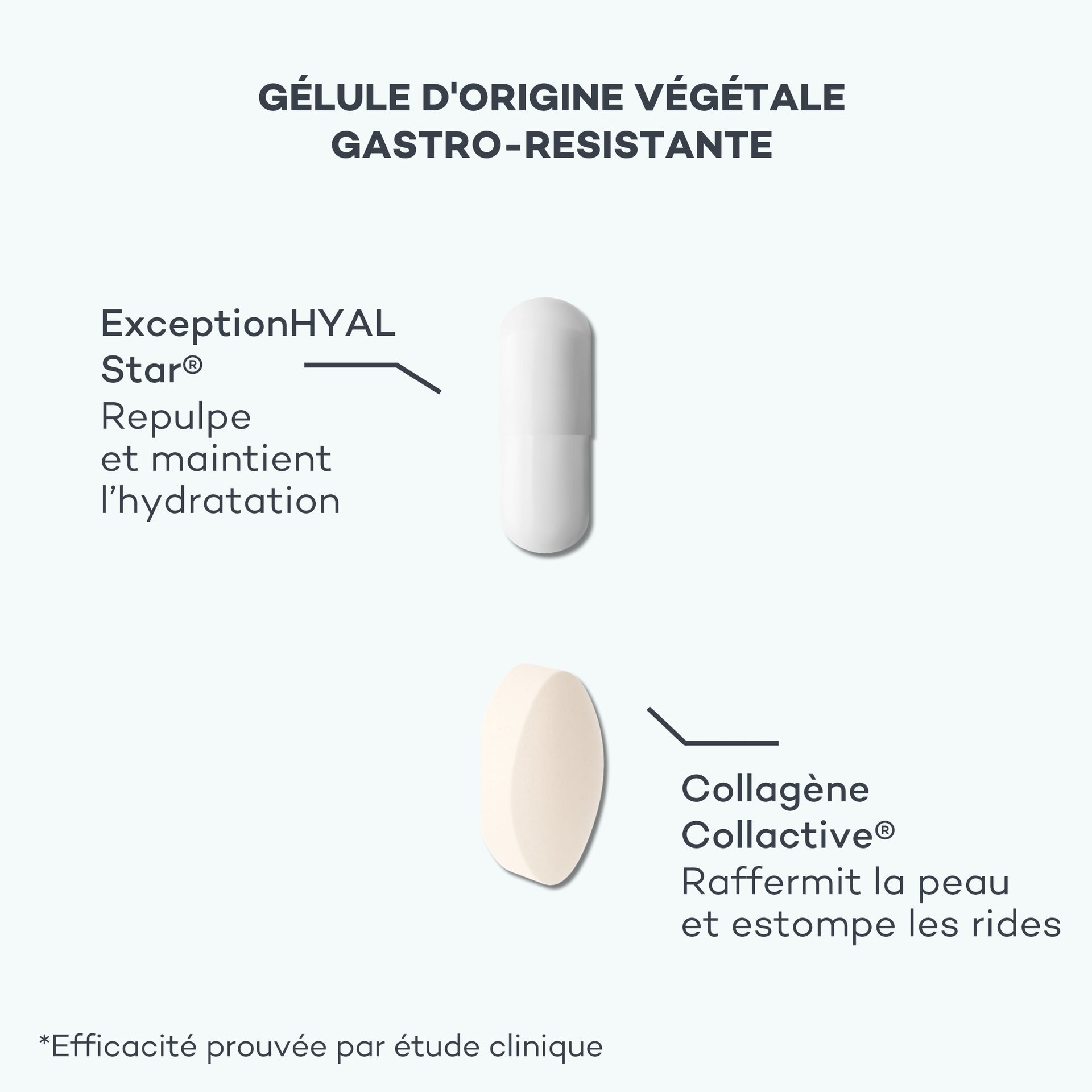 absolu de collagène et absolu d'acide hyaluronique