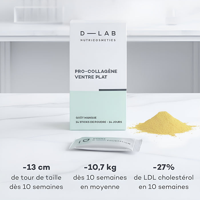 Pro-Collagene Ventre-Piatto Mango
