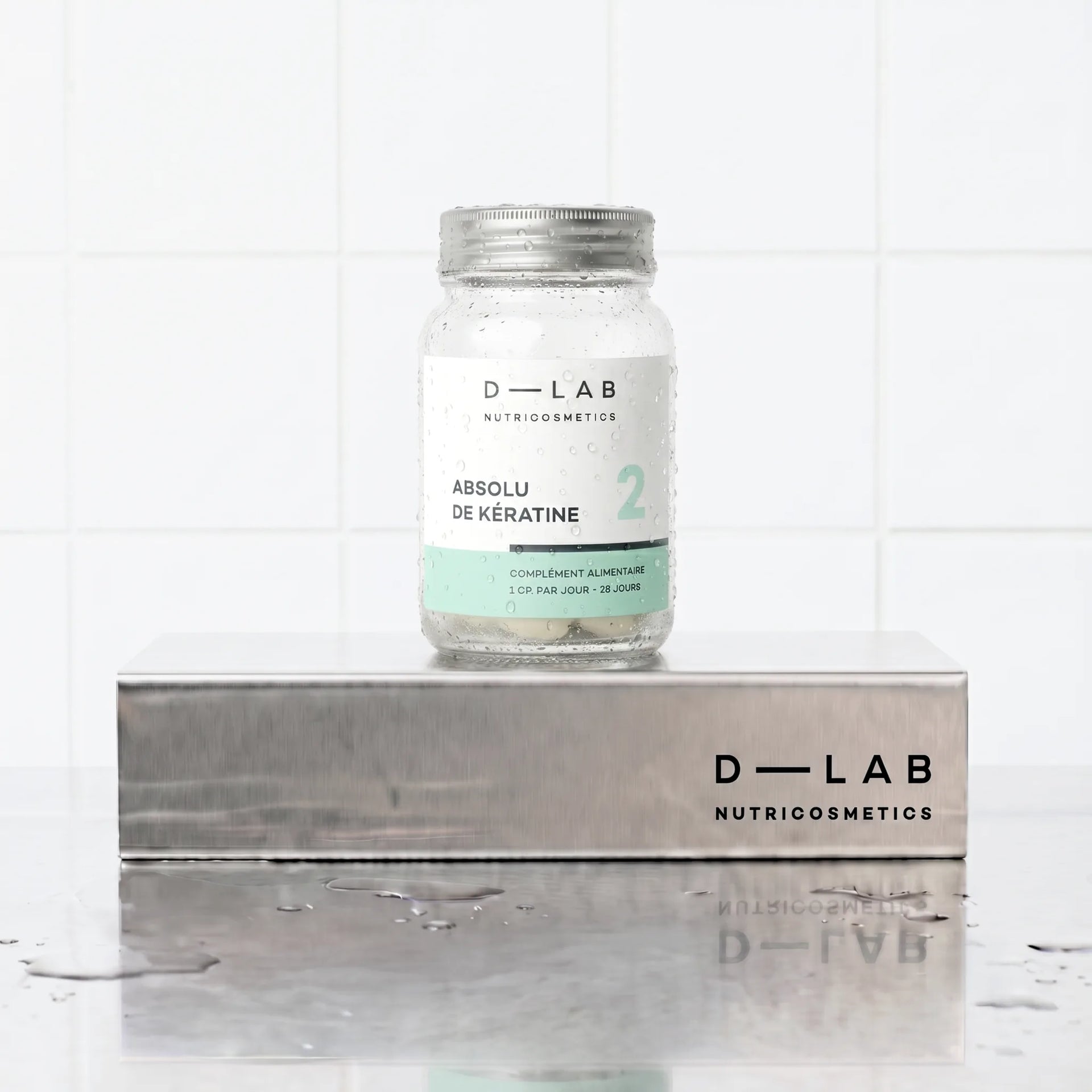 D-LAB Absolu de Keratine – cure 1 mois, complement anti-chute et nutrition capillaire