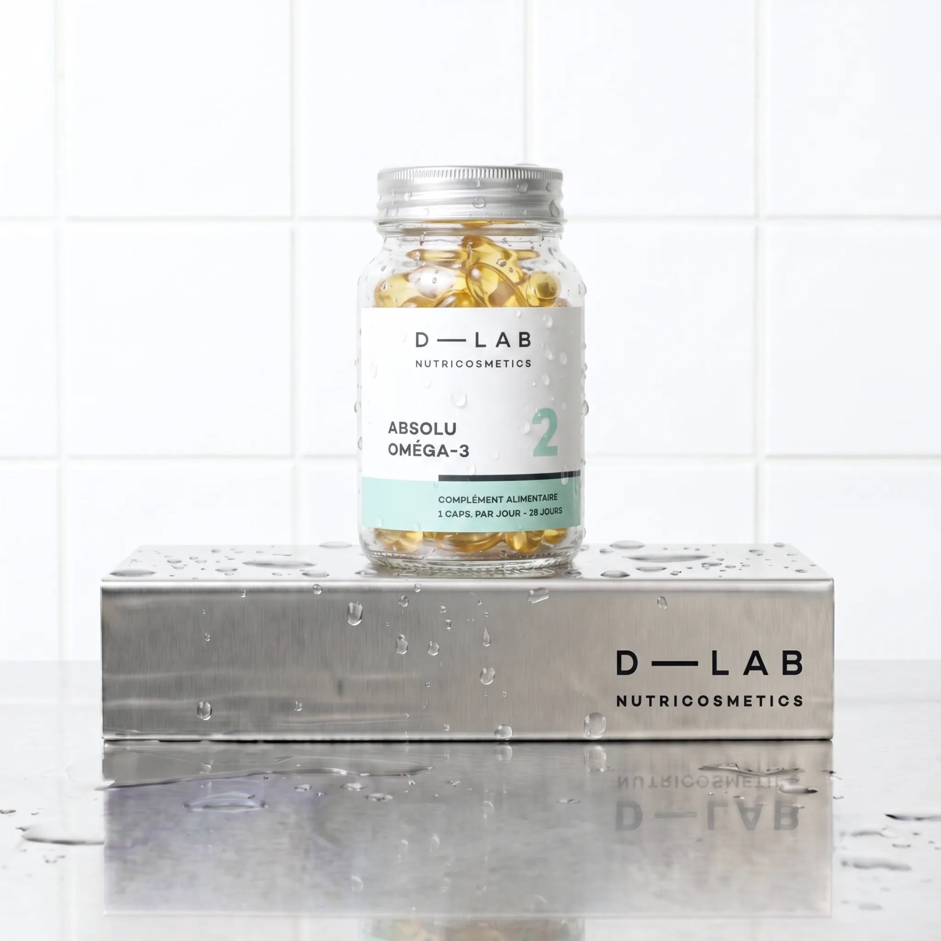 D-LAB Absolu Omega-3 – cure 1 mois, complement equilibre cardiovasculaire et cerebral