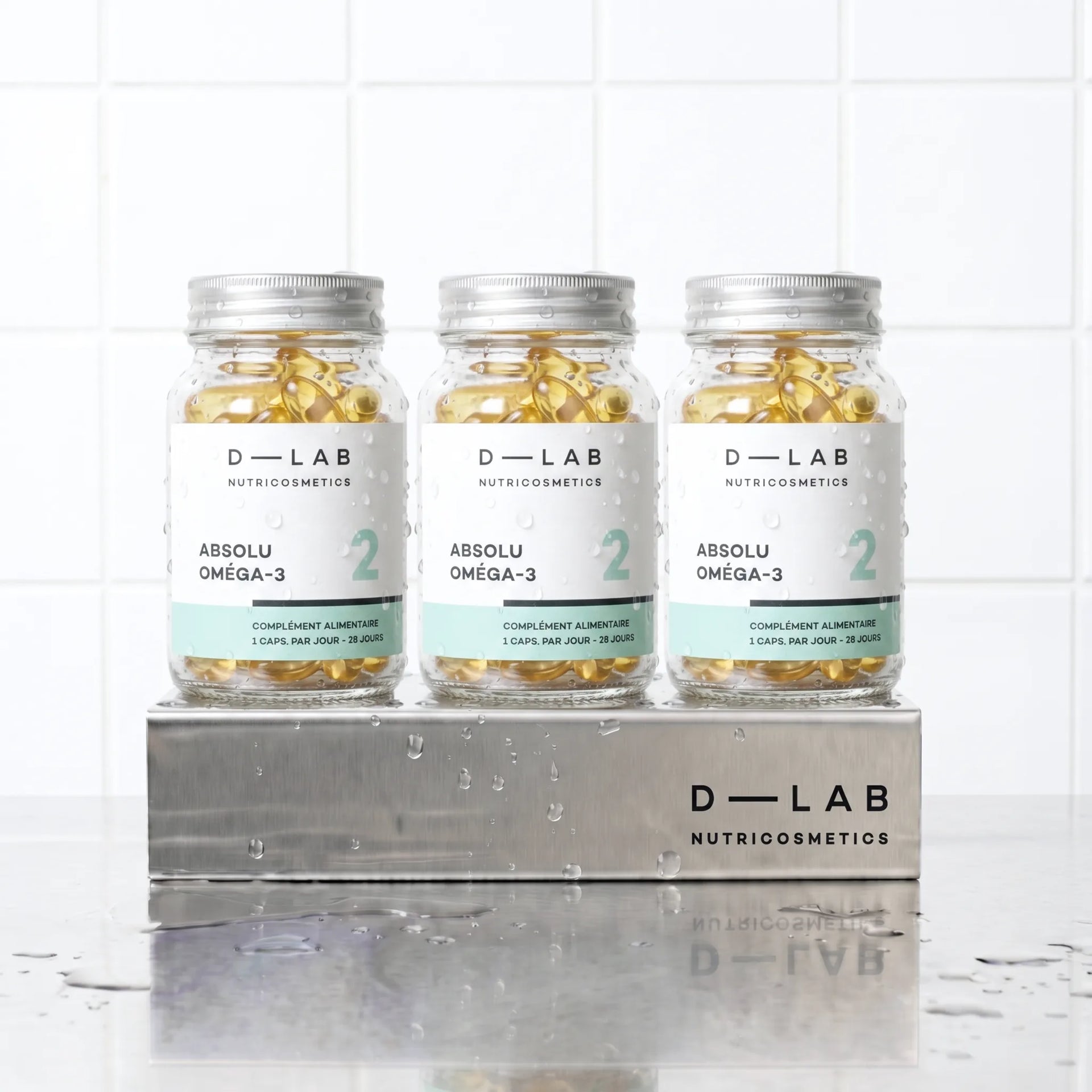 D-LAB Absolu Omega-3 – cure 3 mois, complement equilibre cardiovasculaire et cerebral