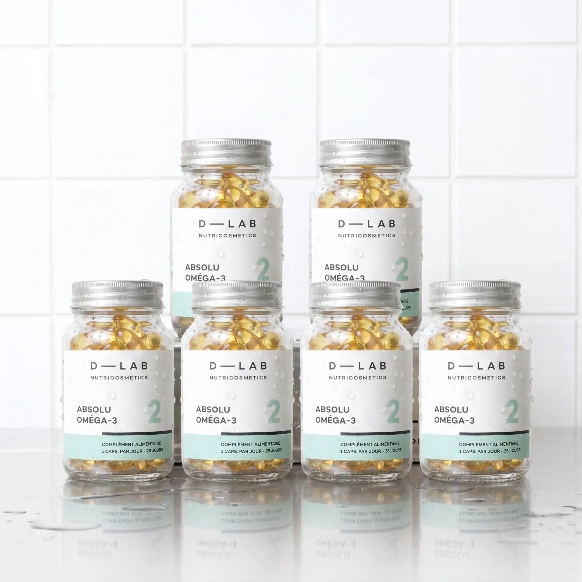D-LAB Absolu Omega-3 – cure 6 mois, complement equilibre cardiovasculaire et cerebral