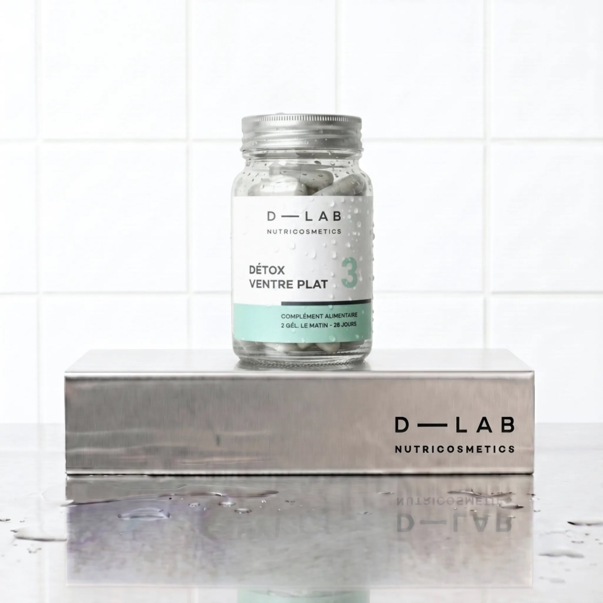 D-LAB Detox Ventre Plat – cure 1 mois, complement digestion et ventre plat