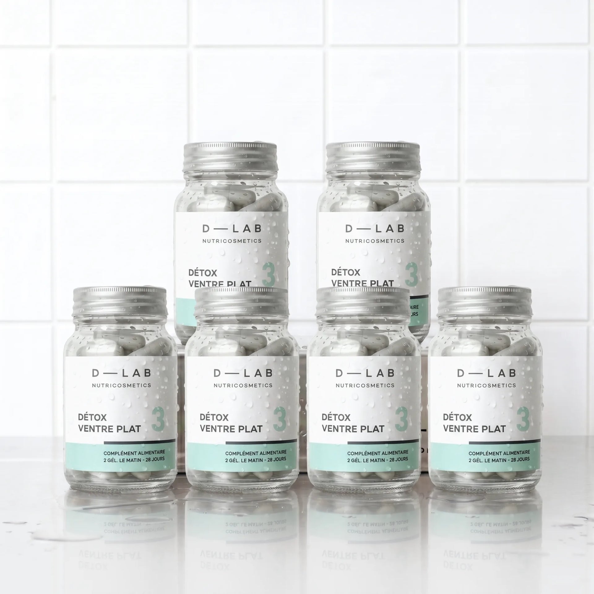 D-LAB Detox Ventre Plat – cure 6 mois, complement digestion et ventre plat